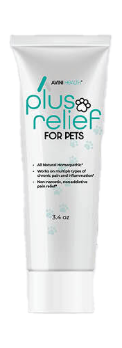 Plus Relief for pets. The ultimate way to deal with pet pain.